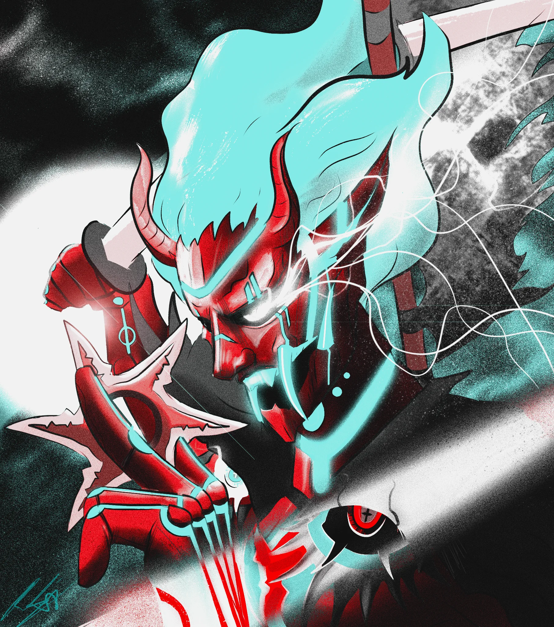 Frostfire Oni