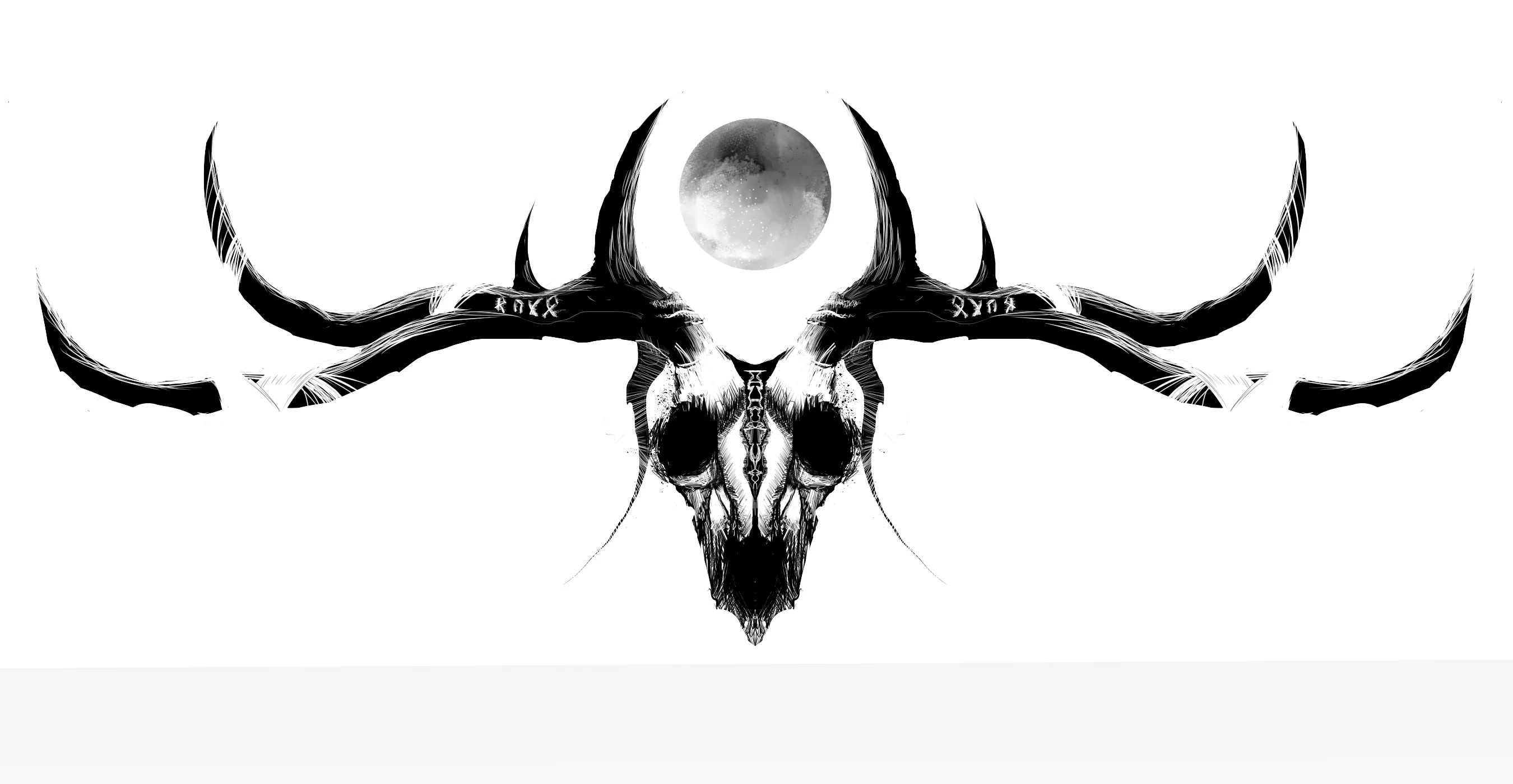 Wendigo Skull